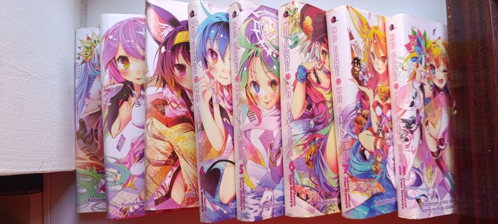 Rezerwacja Mangi i nowelki No game No life