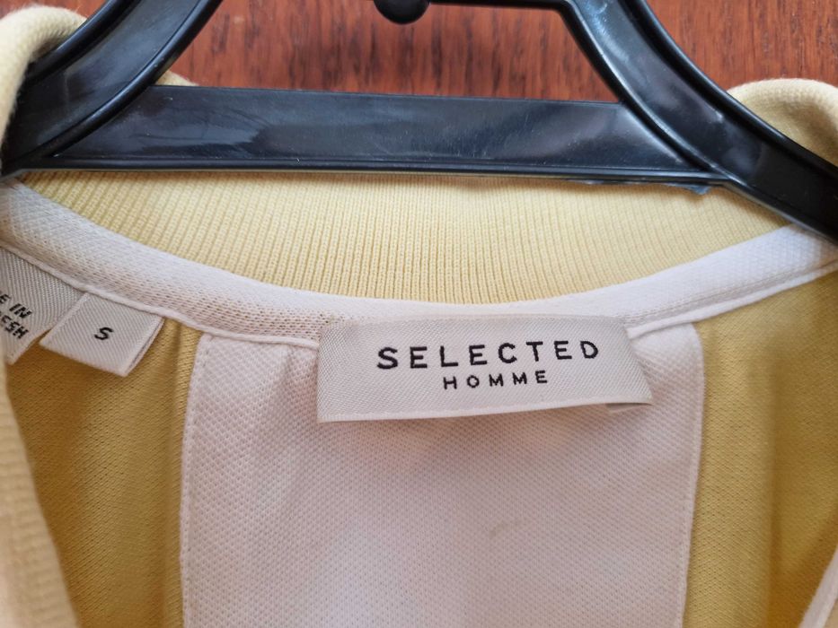 Koszulka polo żółta rozmiar S