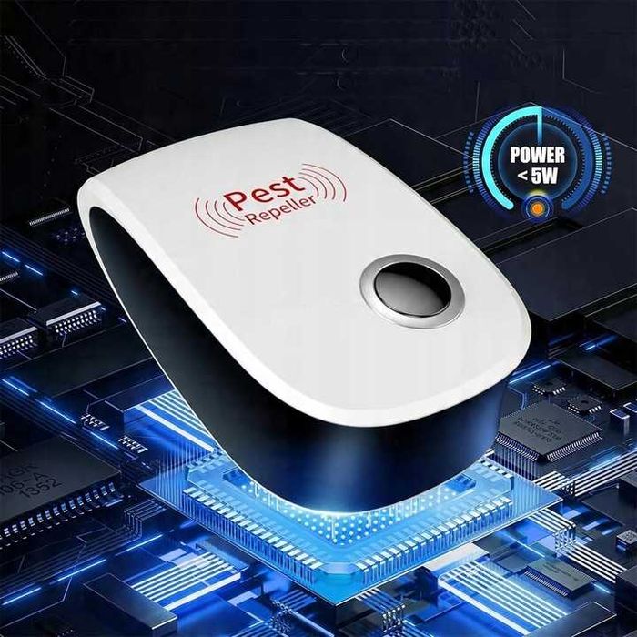 NOWY ultradźwiękowy odstraszacz myszy owadów bezpieczeństwo czysty dom