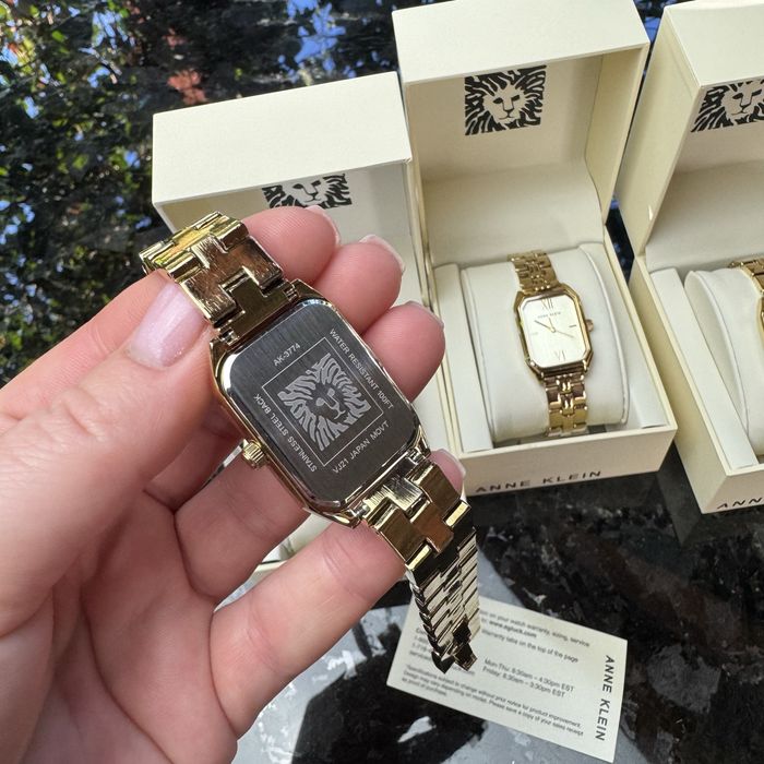 США | Оригінал | Anne Klein AK 3774CHGB Стильний жіночий годинник