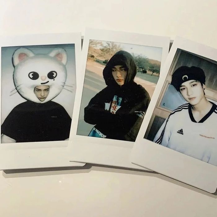K-pop polaroids personalizadas