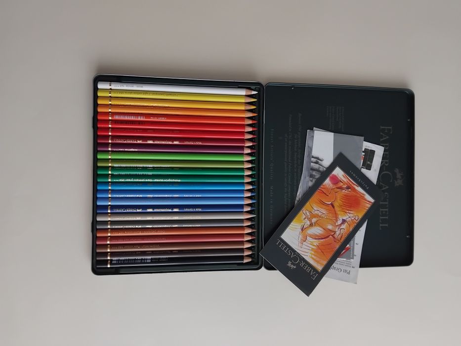 Komplet kredek.FABER CASTELL Polychrimos 24 szt.