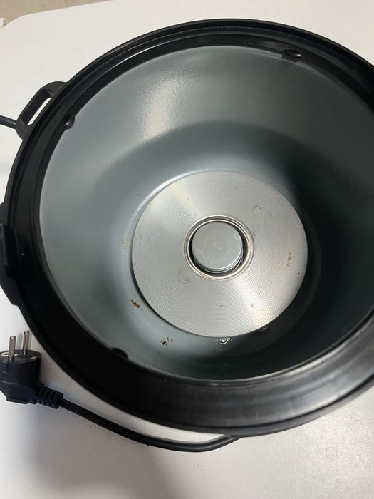 Panela eletrica a funcionar