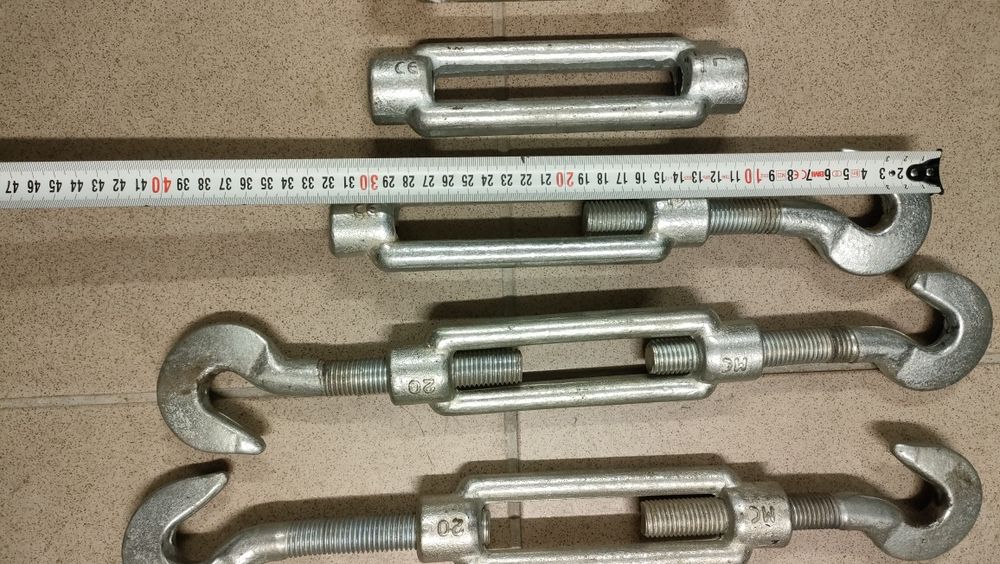 Śruba rzymska napinacz naciąg hak