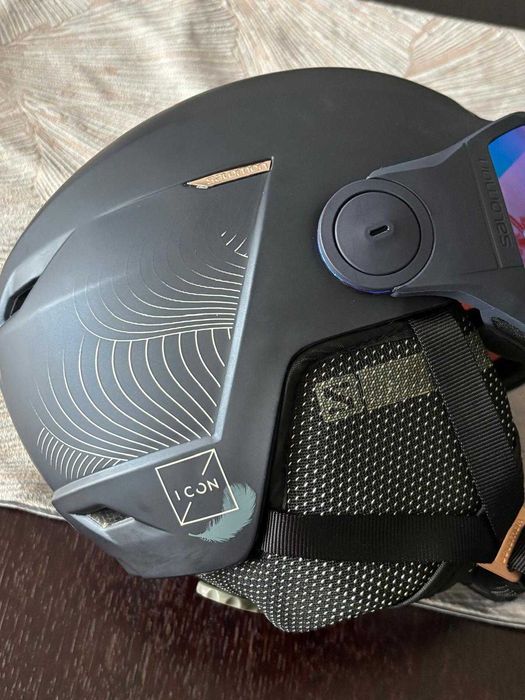 Kask narciarski Salomon Icon LT Visor Photo Sigma