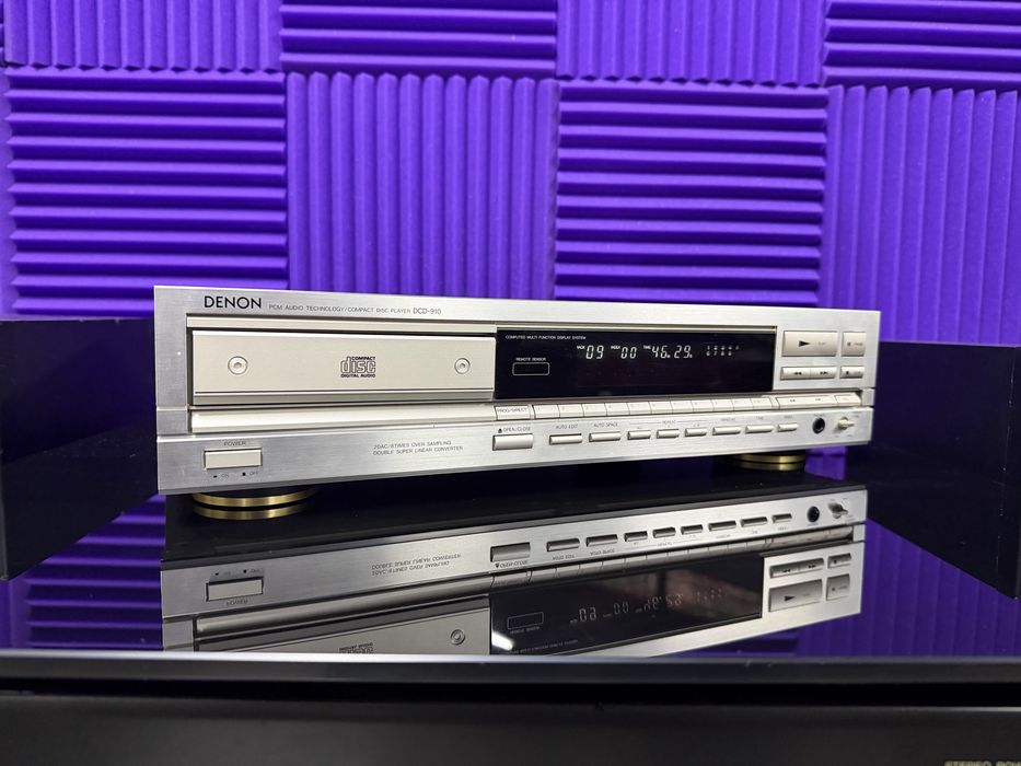 ‼️ Denon DCD-910 – Odtwarzacz CD Stereo Hi-Fi z Przetwornikiem DAC, Precyzyjnym Mechanizmem Odczytu i Programowaniem Utworów | Audio Room