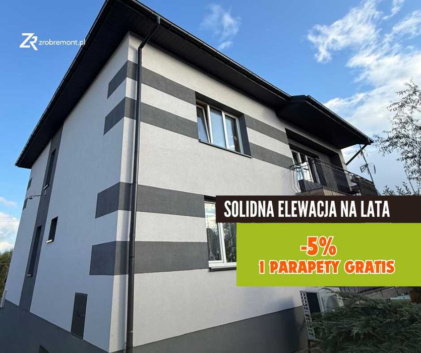 Elewacje domów | Ocieplenie | PROMOCJA -5% | Wolne terminy