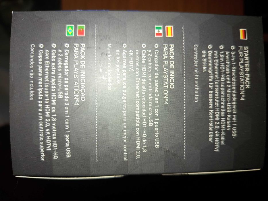 Starter pack para ps4