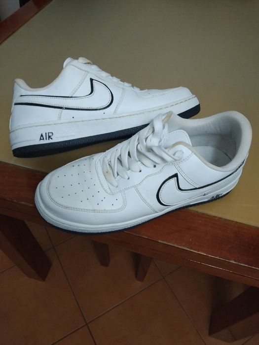 Tenis Nike Air Force brancos usados uma vez nr 42
