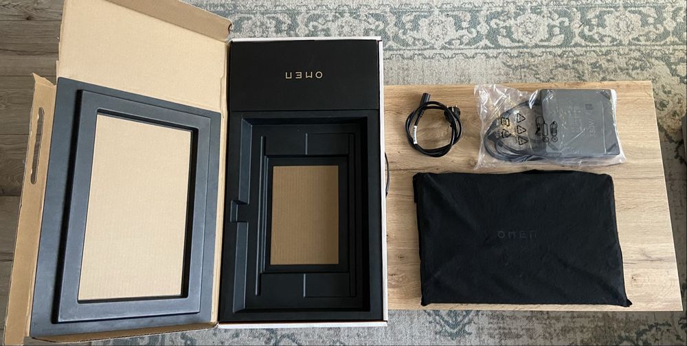 Praktycznie NIEUŻYWANY gaming Laptop HP OMEN 17 cali RTX 3070 INTEL i7