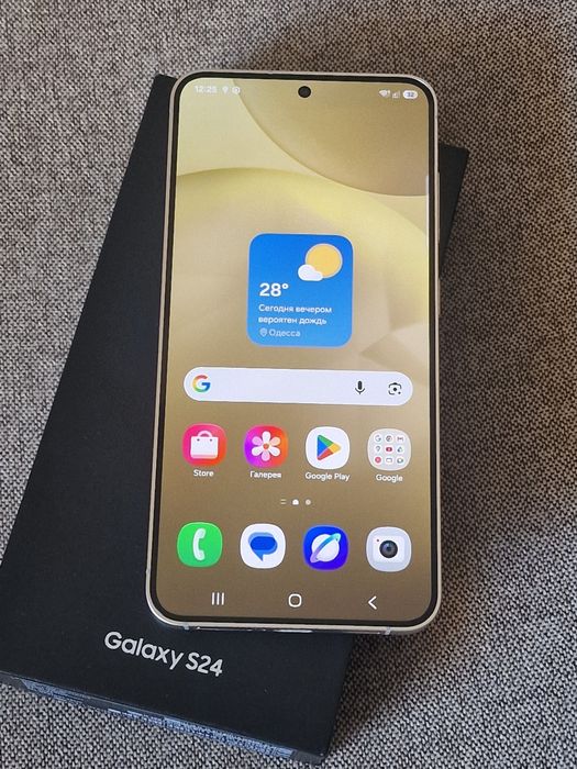 Samsung s24,8/128g идеал,полный комплект