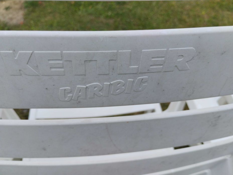 Kettler Caribic komplet 4 szt. krzesło ogrodowe leżak fotel Sobótka
