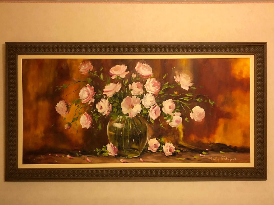 Quadro - pintura a óleo sobre tela