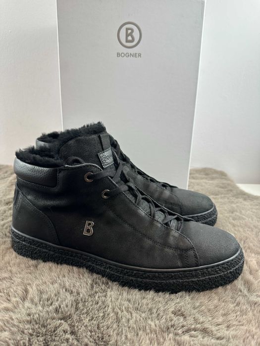 Buty męskie skórzane botki trzewiki Bogner Cleveland 11 45
