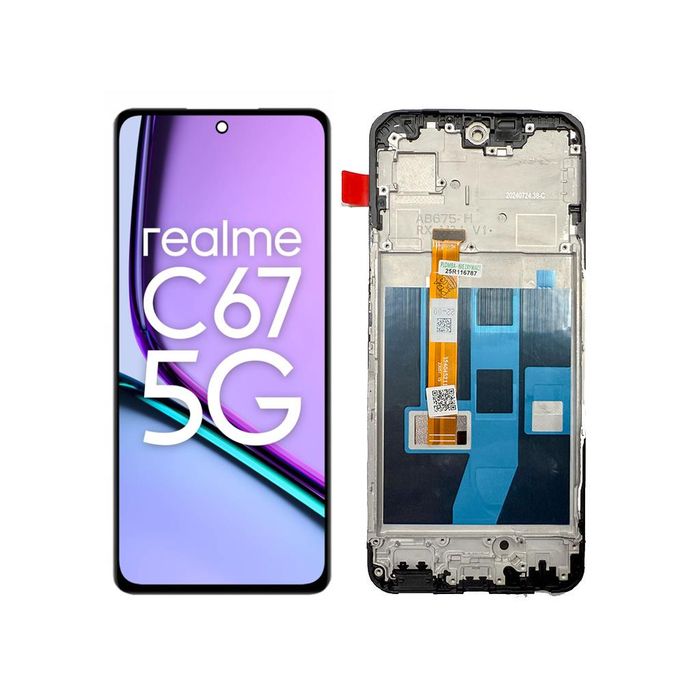 Wyświetlacz Ekran Lcd Do Realme C67 5G Ramka