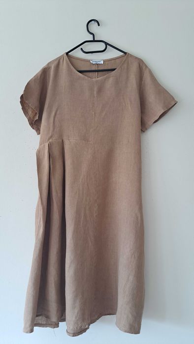 Lniana sukienka Aqua Limone rozm 42/44