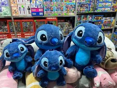 Игрушка плюшевая Стич 25,35и 60 см цвет Синий, Игрушка для сна Stitch