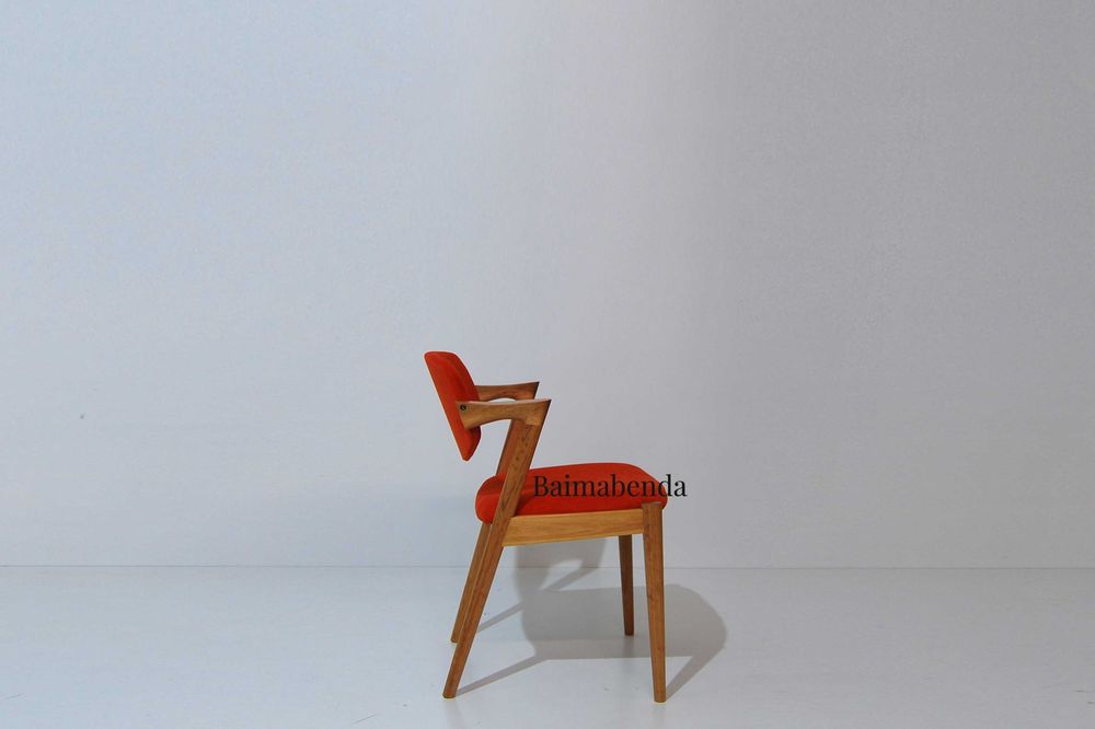 Conjunto de 6 cadeiras Kai Kristiansen mod. 42 Estilo nórdico Vintage