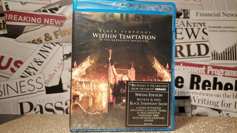 Within Temptation - Black Symphony Live Koncert Blu-ray + DVD