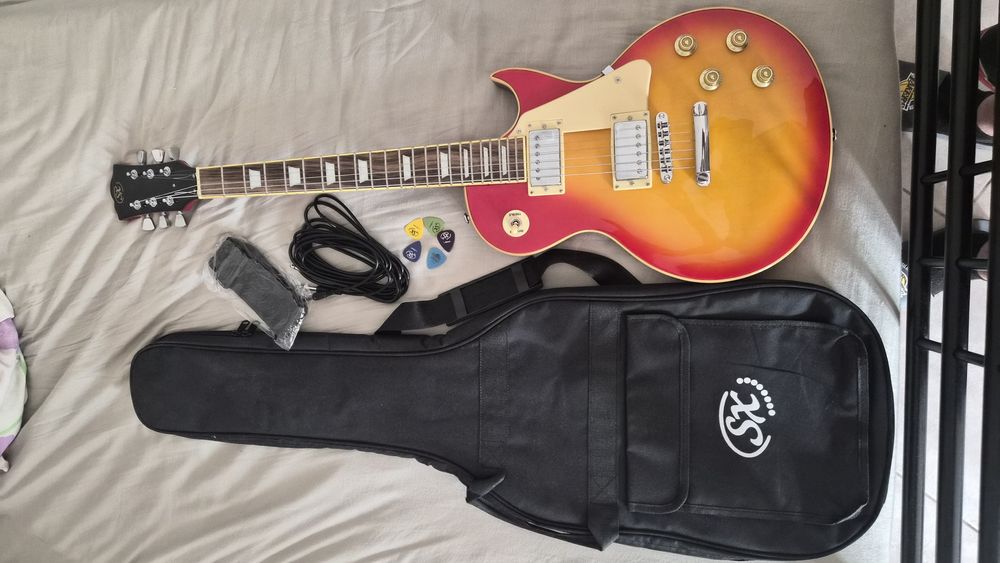 Guitarra sx estilo les paul
