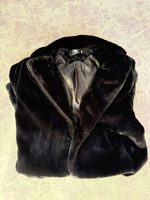 Екошубка чорна мутон