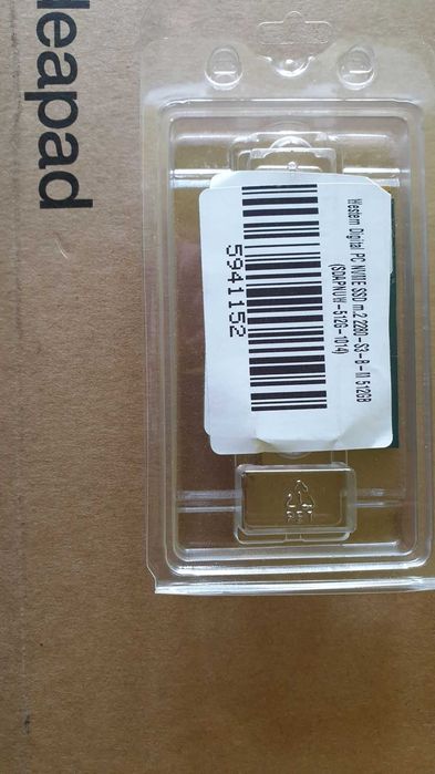 Dysk SSD NVMe 512GB WD GEN3, PC SN720, 3400 Mbs PCI-E M.2 2280, GW12