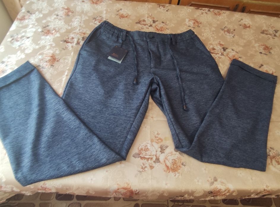 Штаны мужские, новые, 46 размер, пояс на резинке, Турция