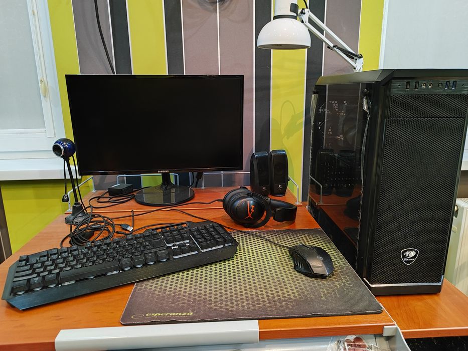 Игровой ПК intel i5/ gtx 1050ti 4gb/16gb озу/sdd500