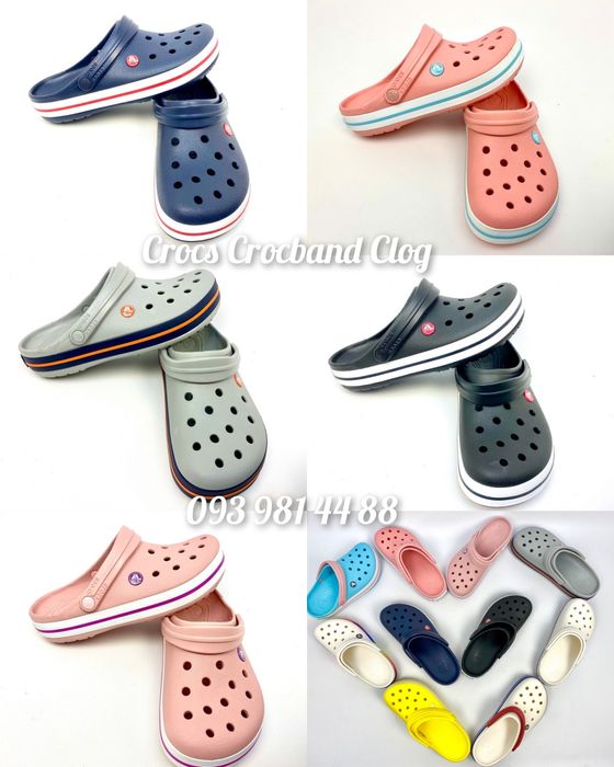 Мужские Кроксы крокбенд оригинал. Crocs Crocband Clog