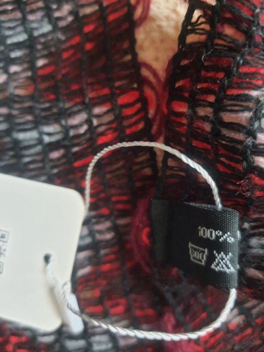 Ponczo damskie multikolor