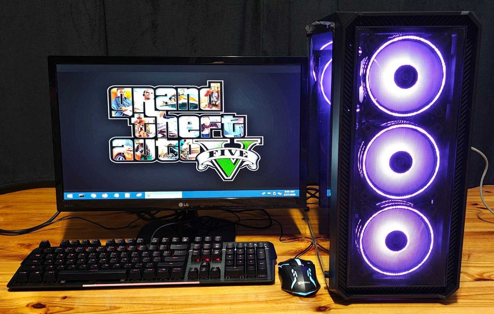 Komputer do gier Intel i7 4x3,4GHz 8GB 256GB SSD500GB HDD GTX 1060
