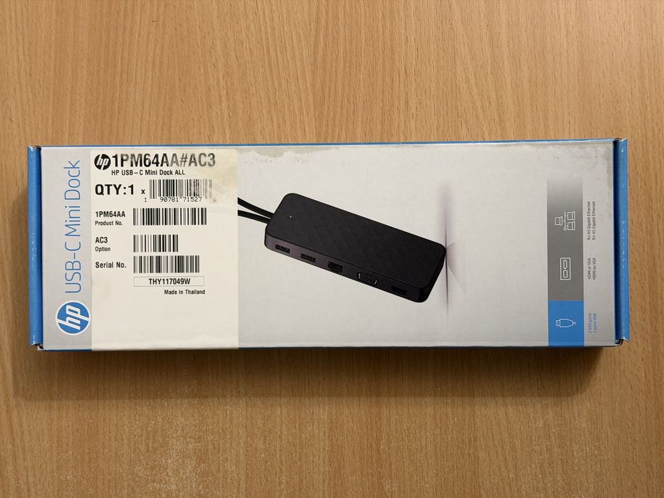 Док-станція HP USB-C Mini Dock (1PM64AA)