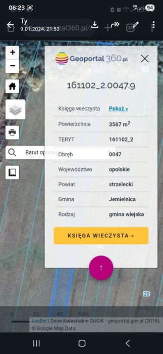 Działka budowlano rolna nr 10 i 9 Barut 57 arów - View 4