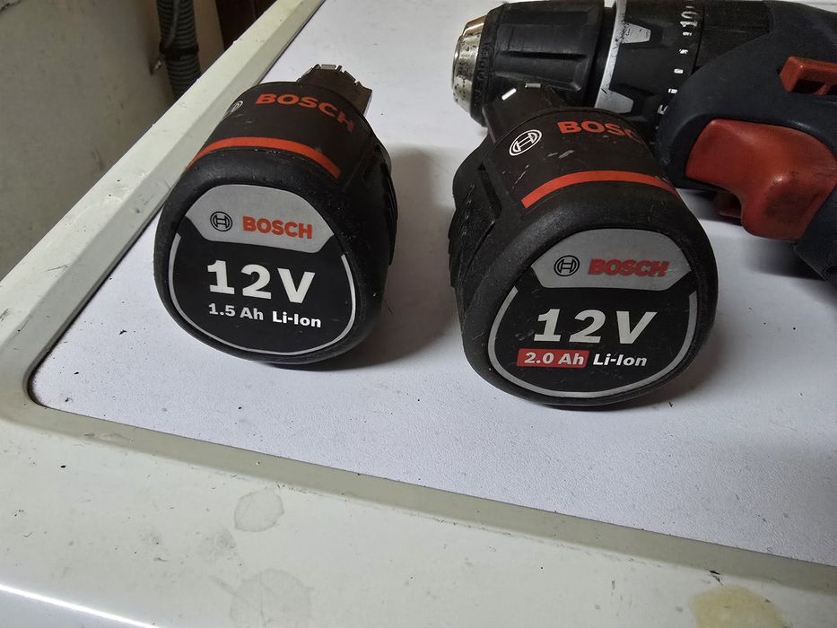 Wkretarka Bosch GSB 120-Li plus 2x aku