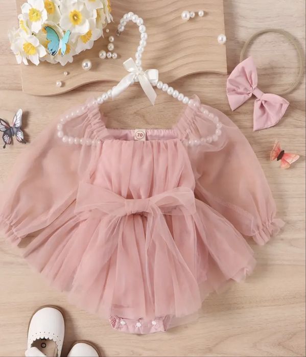 Боди- платье для девочек