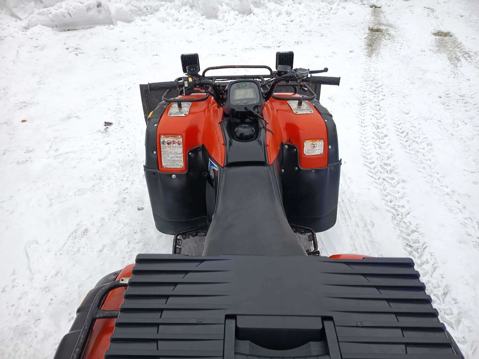 Quad Honda Fourtrax 350 4x4 Pług, wyciągarka, hak