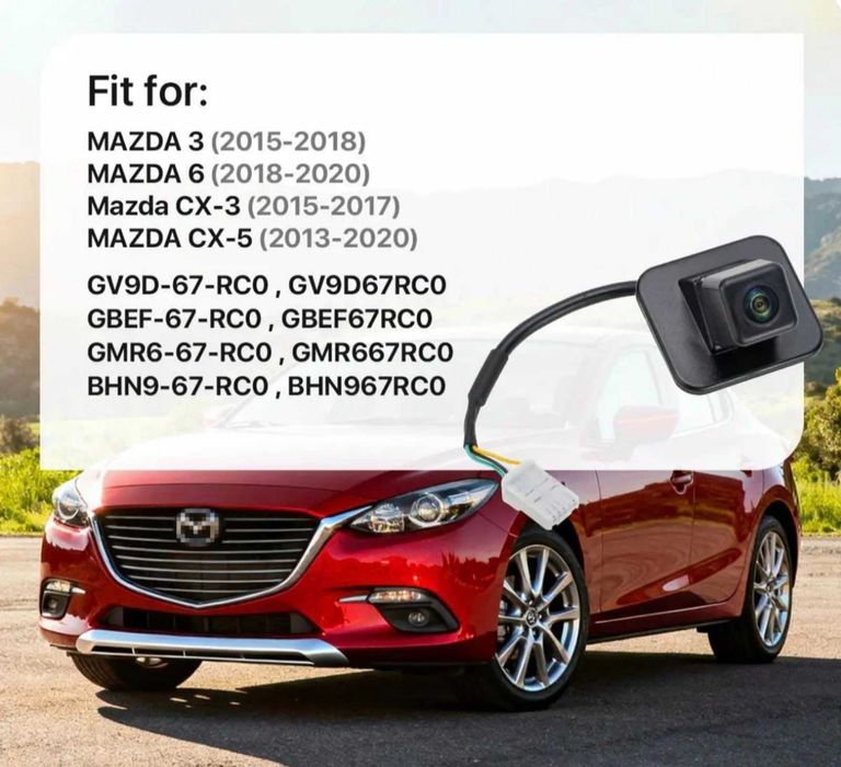 Камера заднього виду штатная MAZDA 2013-2020
