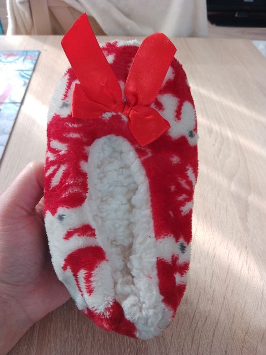 Kapcie dziecięce polarkowe