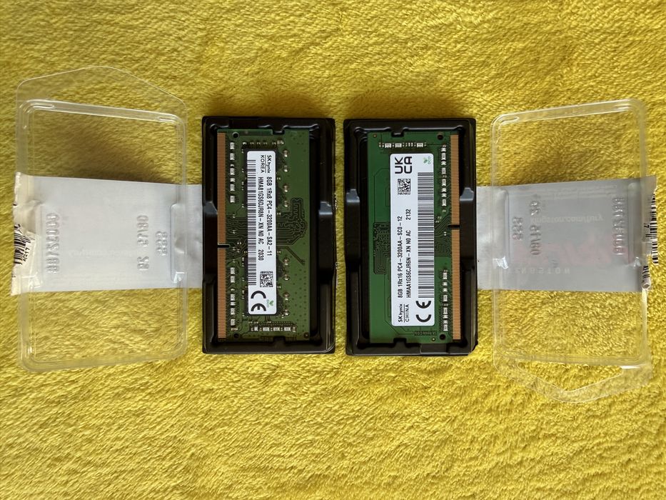 SK hynix 8GB DDR4 3200MHz SO-DIMM RAM do laptopa HMAA1GS6CJR6N-XN
