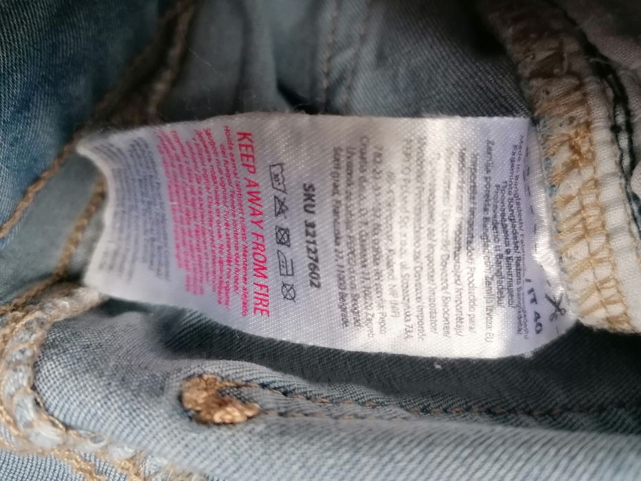 Szorty damskie Bermudy mid waist Pepco rozmiar 36