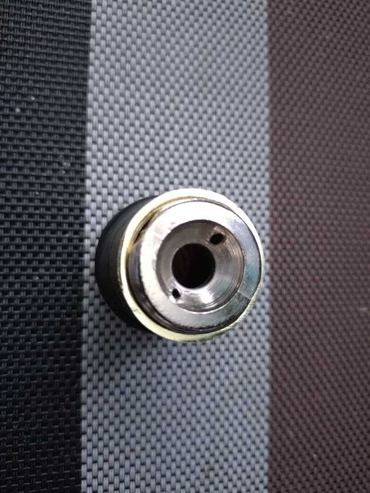 Стопор дверний підлоговий для дверей золотий