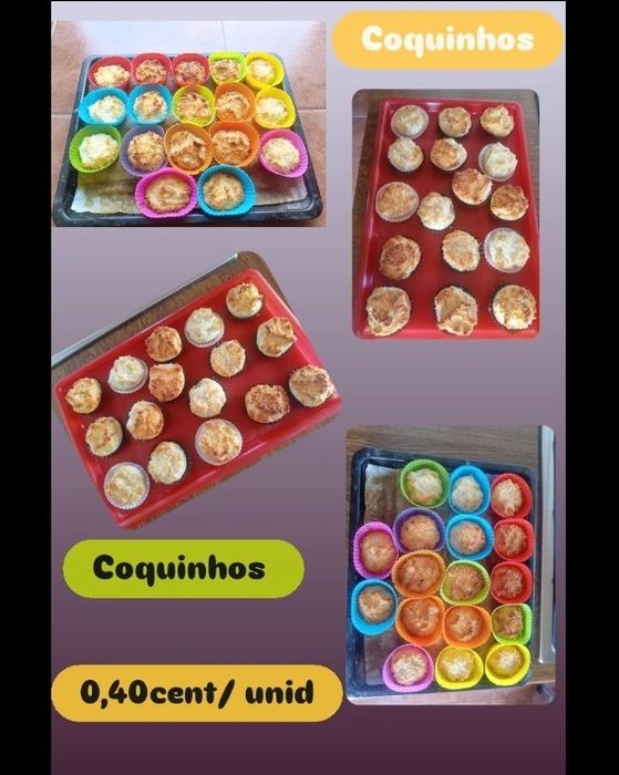 Ovos caseiros, pastéis, croissants, biscoitos ,etc