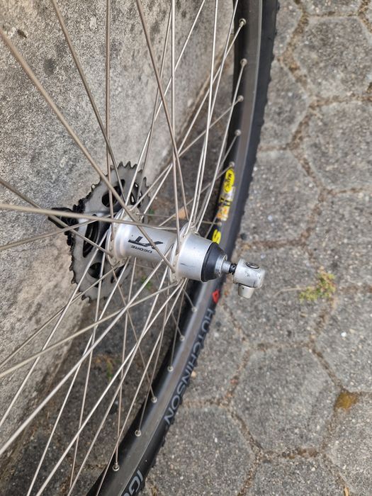 Bicicleta lapierre vintage para peças (quadro + rodas)