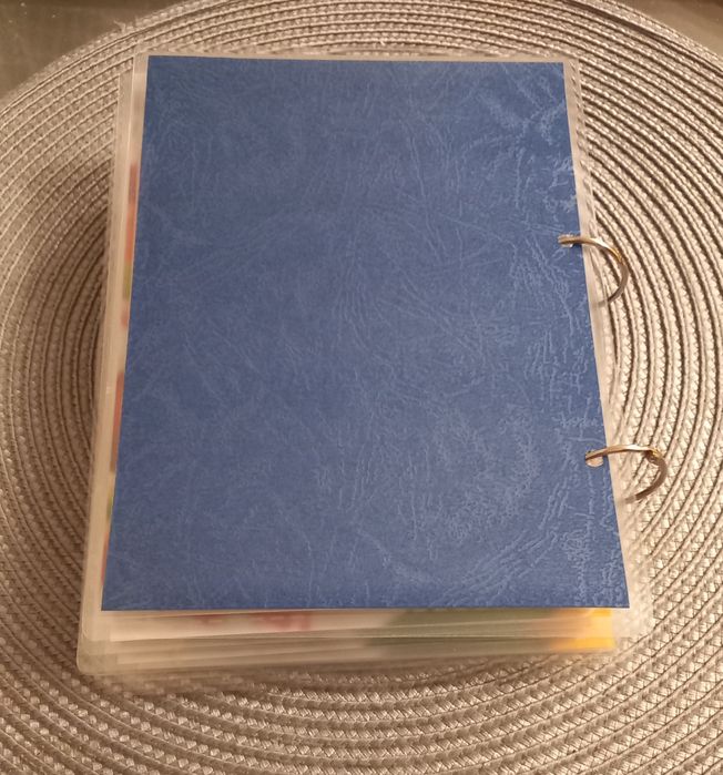 Książeczka na rzepy A5