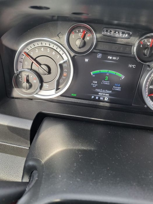 Dodge RAM Warlock 5.7 Hemi kamper zarejestrowany 2021 przebieg 45 tyś