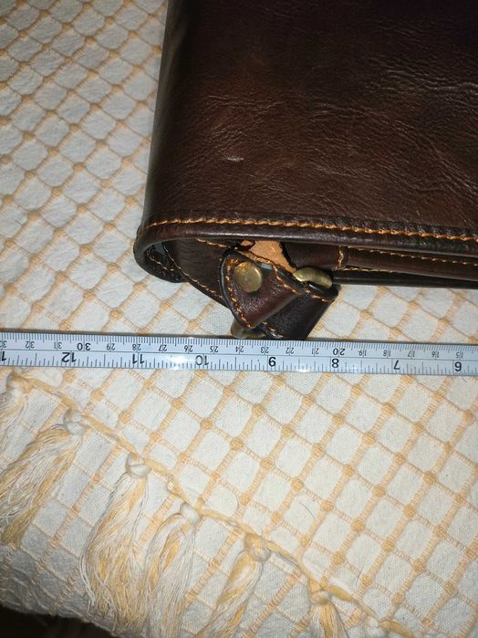 Bolsa Homem tiracolo pele de grande qualidade Italiana