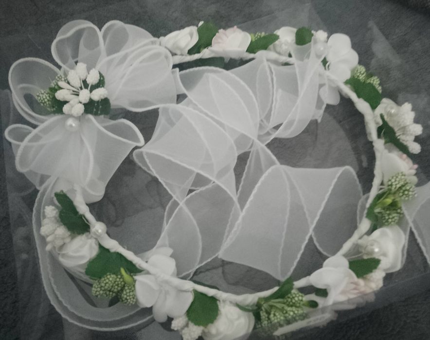 Alba dla dziewczynki z zestawem komunijnym