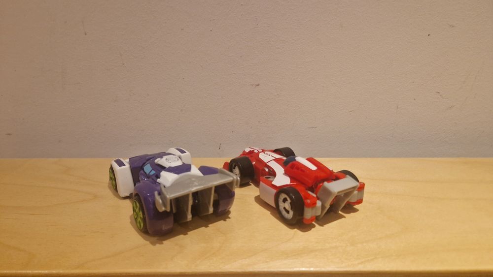 Zestaw figurek Rescuebot Wyścigowe:  Blurr i Heatwave-  2 szt.