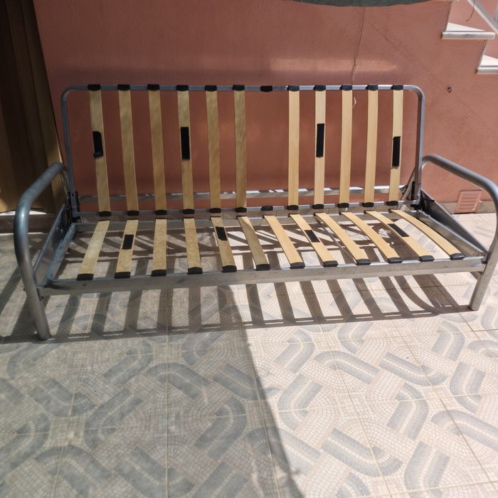 Cama sofá facial de montar sem colchão