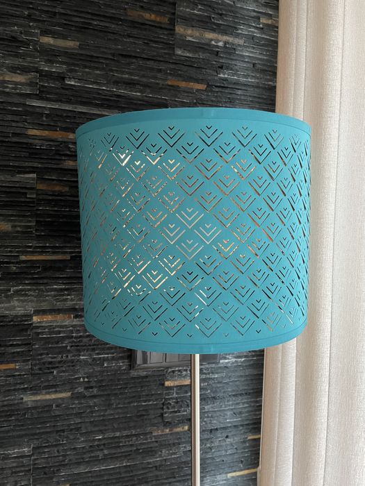 Abajur azul como novo